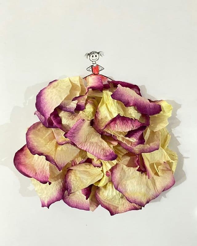 تکنیک تلفیق نقاشی و وسایل کاربردی هنر دانش آموزان پایه نهم دبیرستان غیر دولتی مهراندیش 