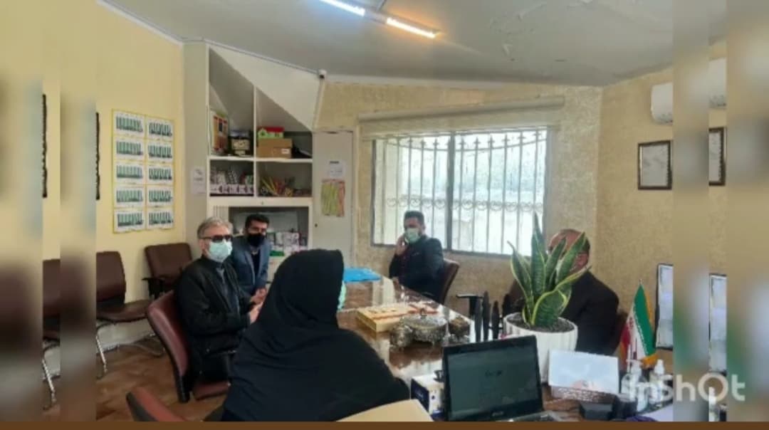 بازدید مدیریت محترم آموزش و پرورش ناحیه یک ساری و هیئت همراه